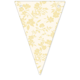 Botanical Garden Buttercream - Neutral Bunting