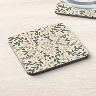 Botanical Garden Floral Coaster