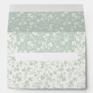 Botanical Garden Muted Sage - Neutral Envelope