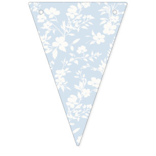 Botanical Garden Neutral - Powder Blue Bunting