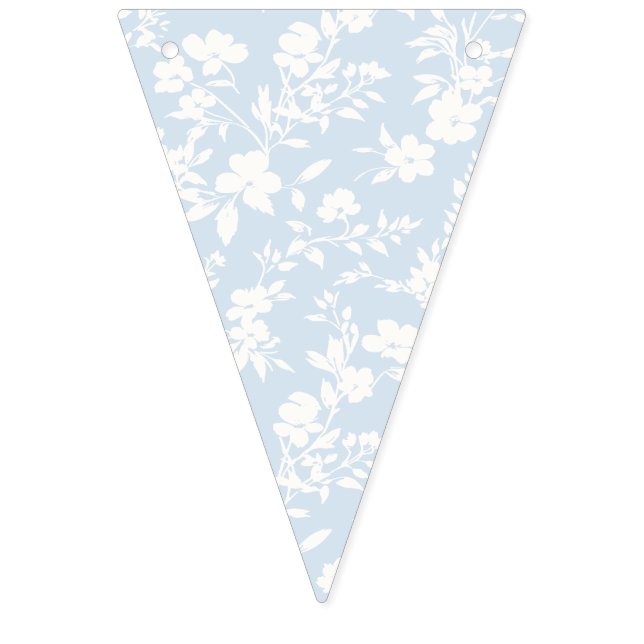 Botanical Garden Neutral - Powder Blue Bunting (First Flag)