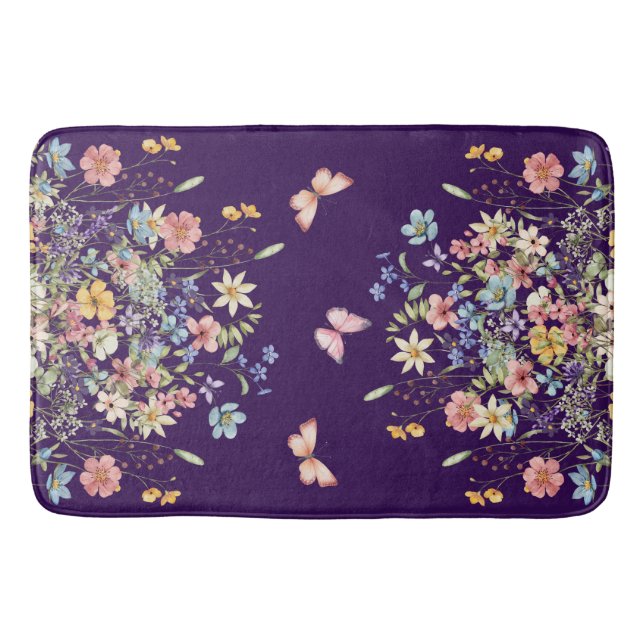 Botanical Garden Party Bathmat (Front)