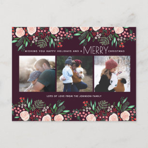Botanical Garden   Postcard   Holiday Photo Card