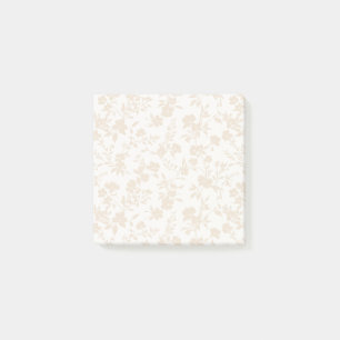 Botanical Garden Soft Linen - Neutral Post-it Notes
