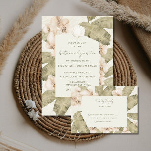 Botanical Garden Wedding  Invitation