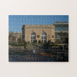 Botanical Gardens at Christmas in Washington DC Jigsaw Puzzle