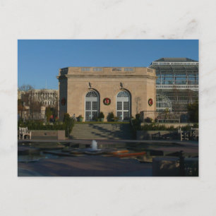 Botanical Gardens at Christmas in Washington DC Postcard