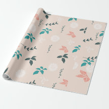 Botanical Gift wrapping paper