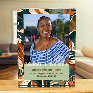 Botanical Gifts for African American Daughter Photo Block