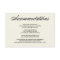 Botanical Glamour | Accommodation Enclosure Card