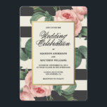 Botanical Glamour | Wedding Invitation<br><div class="desc">©Fine & Dandy Paperie</div>