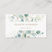 Botanical Gold and Green Plants Nursery 