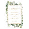 Botanical Gold Greenery Wedding Welcome Sign
