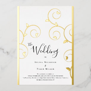 Botanical Gold Wedding