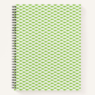 Botanical Green File Folder Set Notebook