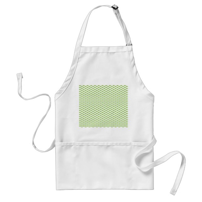 Botanical Green File Folder Set Standard Apron (Front)
