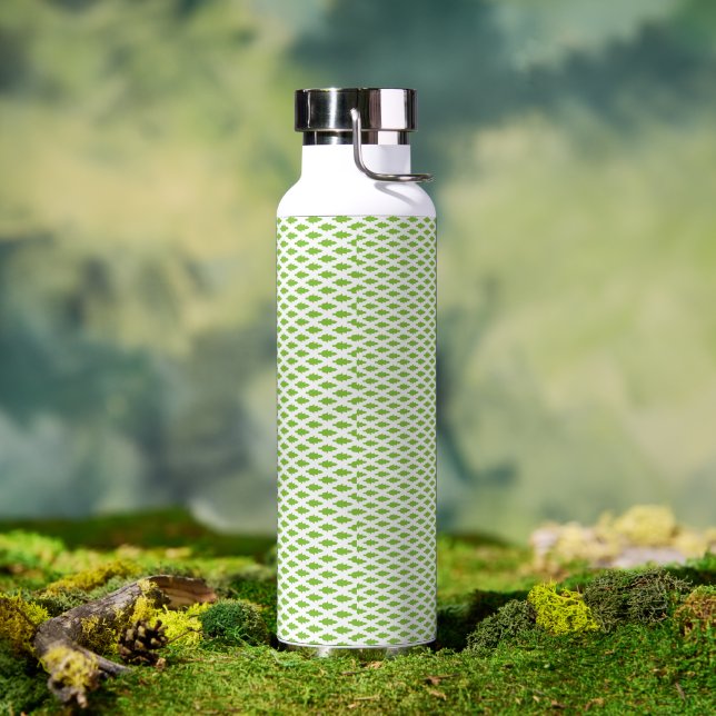 Botanical Green File Folder Set Water Bottle (Outdoor)