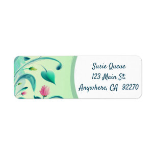 Botanical Green Floral