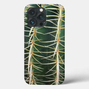 Botanical Green Sphere Cactus iPhone 13 Pro Case