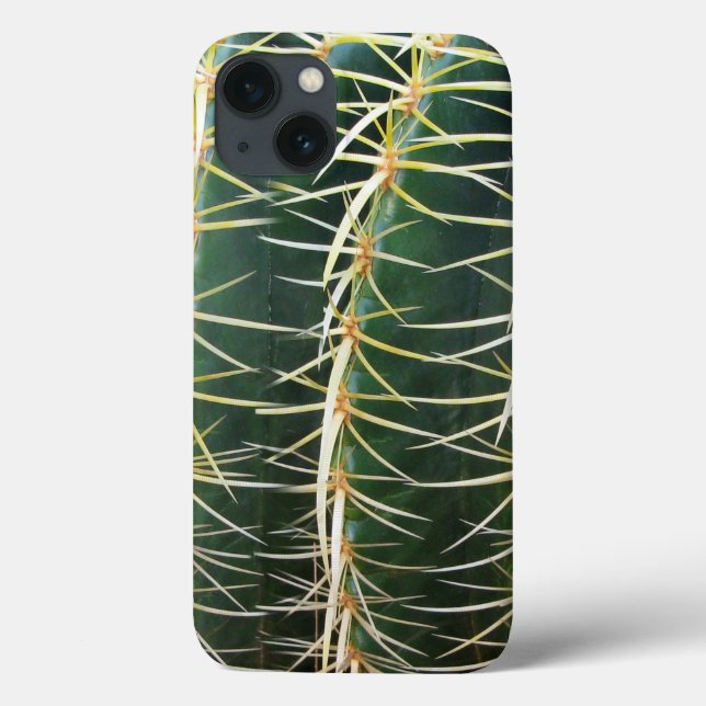 Botanical Green Sphere Cactus Case-Mate iPhone Case (Back)