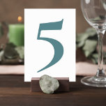 Botanical Greenery Wedding Table Numbers<br><div class="desc">Bring refined botanical style to your reception tables with this elegant eucalyptus wedding table number card. Designed with a clean, minimalist layout and soft greenery tones, this table number blends effortlessly with modern, romantic, and nature-inspired wedding décor. The simple yet sophisticated design allows the table number to stand out clearly...</div>
