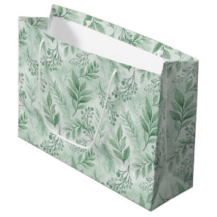 Botanical Illustration Large Gift Bag