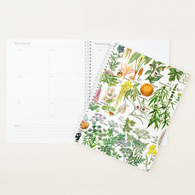 Botanical Illustrations Planner (Display)
