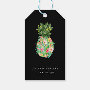 Botanical Island Floral Pineapple Price Tags