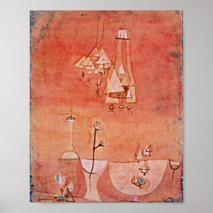 Botanical Laboratory, famous painting, Poster