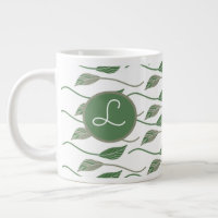 Botanical Leaf Greenery Hand Drawn Pattern