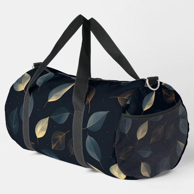 Botanical Leaves  Duffle Bag (Right Corner)