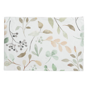 Botanical Leaves Pillowcase