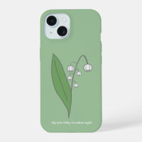 Botanical Lily of the Valley Pastel Flower