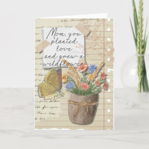 Botanical Mother's Day Card