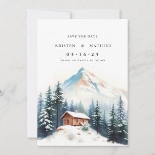 Botanical Mountain Save The Date