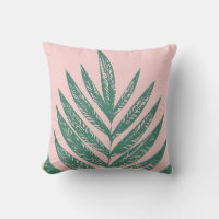 Botanical Nature Tropical Illustration Pink Green