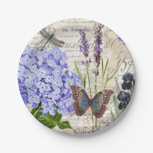 Botanical Paper Plate
