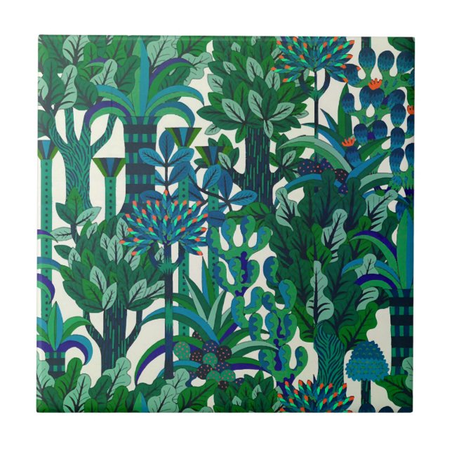 Botanical Paradise   Tile (Front)