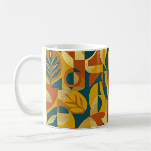 Botanical Pattern Coffee Mug
