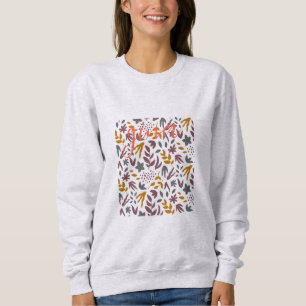 Botanical Pattern Customise Sweatshirt