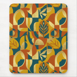 Botanical Pattern Mouse Pad