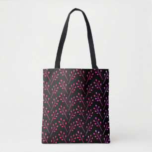Botanical Pattern Tote Bag