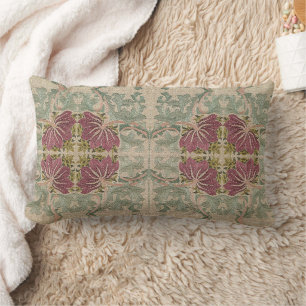 Botanical Pattern - William Morris Lumbar Cushion