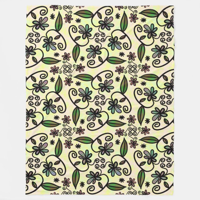 botanical petals blanket (Front)