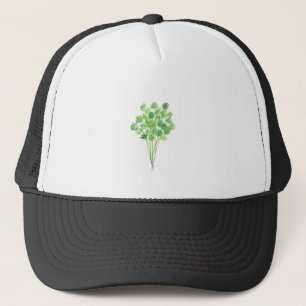 Botanical plants Green garden spices herbs Parsley Trucker Hat