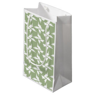 botanical plants small gift bag