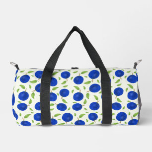 Botanical Plums Collection Ivory Duffle Bag