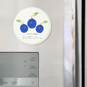 Botanical Plums Collection Magnet