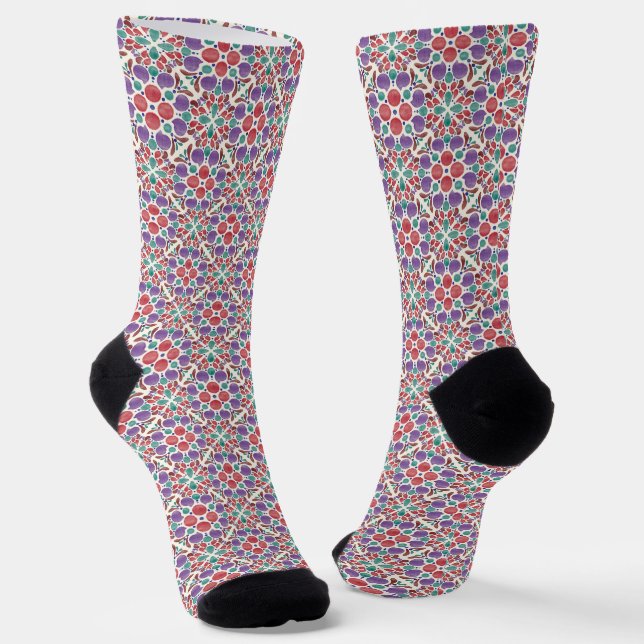 Botanical Pop - Harvest Socks (Angled)