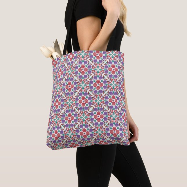 Botanical Pop - Harvest Tote Bag (Close Up)